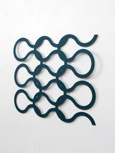 Knit Wall Sculpture — Aegean
