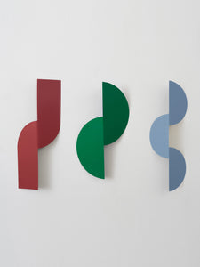 Two Fold Wall Hanging — Kelly Green