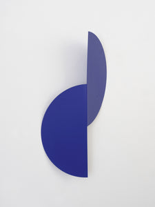 Two Fold Wall Hanging — Cobalt