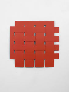 Weave Wall Sculpture— Cayenne
