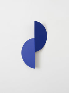 Two Fold Wall Hanging — Cobalt