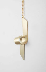 Cinch Ornament — Brass