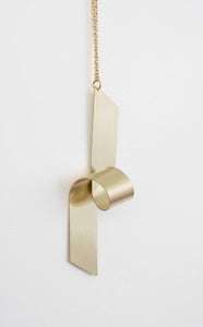 Cinch Ornament — Brass