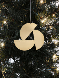 Circlet Ornament — Brass