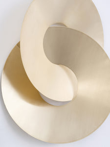 Clasp Wall Hanging — Brass