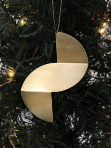 Hinge Ornament — Brass