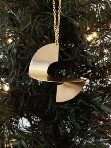 Invert Ornament — Brass