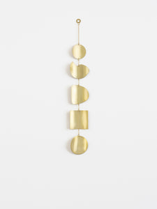 Mineral Wall Hanging — Brass
