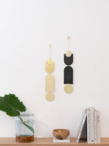 Reflect Wall Hanging — Black Patina / Brass