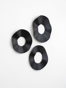 Ripple Wall Hangings — Black Patina