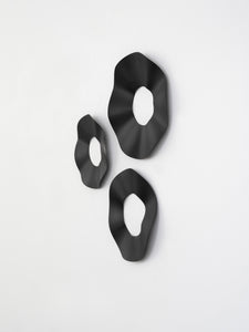 Ripple Wall Hangings — Black Patina