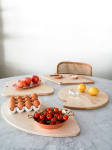 Spiral Serving Board — Maple